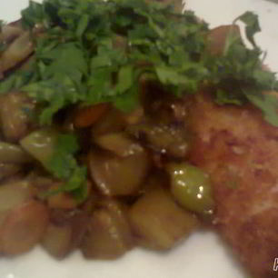 Рецепт Рагу с огурцом