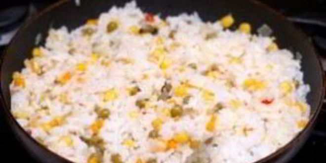 Рецепт рагу с овощами и рисом