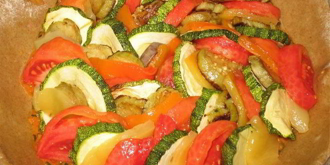 Рецепт галеты рататуй