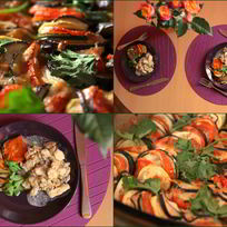 Рецепт Рататуя с моцареллой