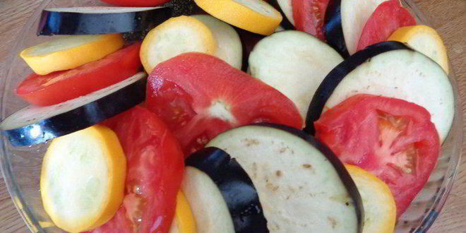 Рецепт рататуя из запеченных овощей