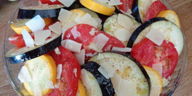 Рецепт рататуя из запеченных овощей