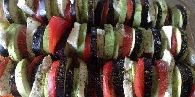 Рецепт рататуя с адыгейским сыром