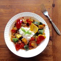 Рецепт Рататуя с баклажанами