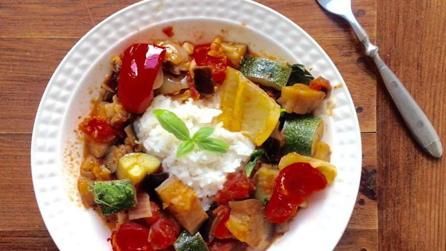 Рецепт рататуя с баклажанами