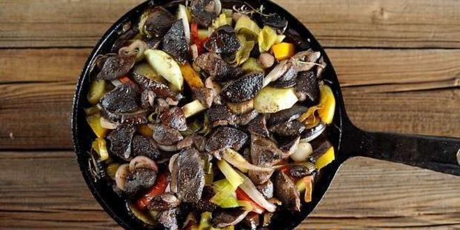 Рецепт рататуя с грибами