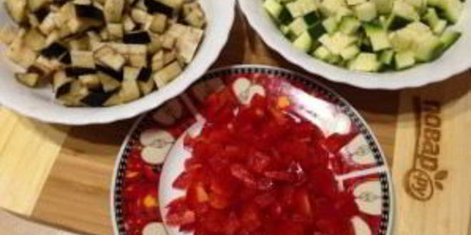 Рецепт рататуя с кальмарами