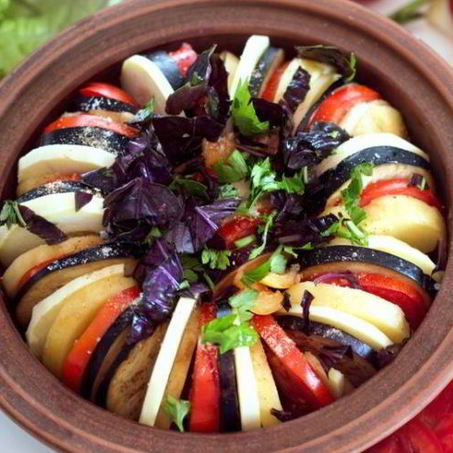 Рецепт Рататуя с картофелем