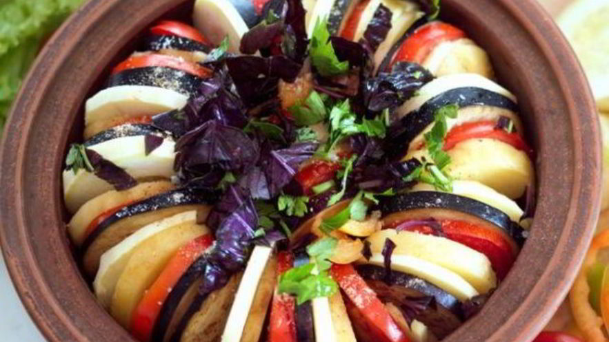 Рецепт рататуя с картофелем