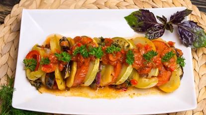 Рецепт Рататуя с картошкой