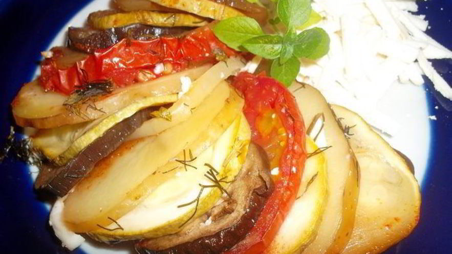 Рецепт рататуя с молодым картофелем