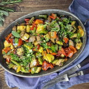 Рецепт Рататуя с травами