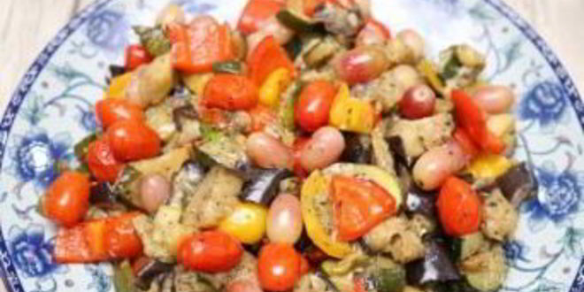 Рецепт рататуя с виноградом