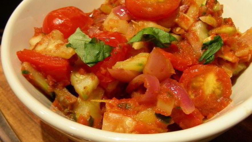 Рецепт рататуя с вялеными томатами