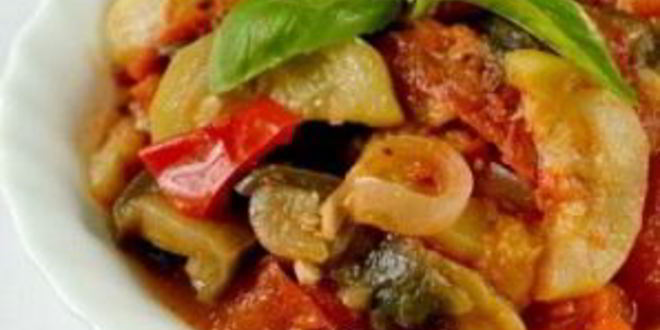 Рецепт рататуя в мультиварке