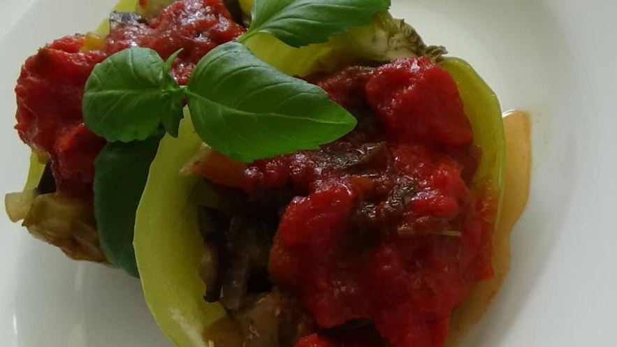 Рецепт рататуя в перцах