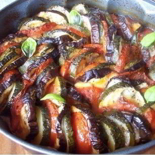 Рецепт Запеченных овощей Рататуй