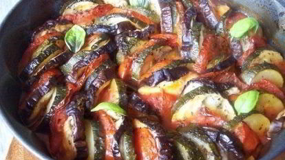 Рецепт Запеченных овощей Рататуй