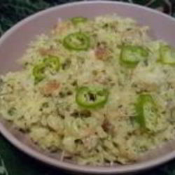 Рецепт Насыщенного ризотто с морским окунем и сливками