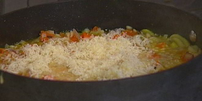 Рецепт перлового ризотто с тыквой