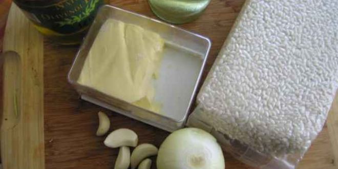 Рецепт ризотто черного с дарами моря