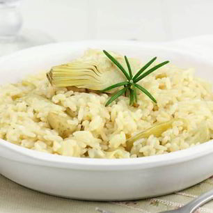 Рецепт Ризотто с артишоками и оливками