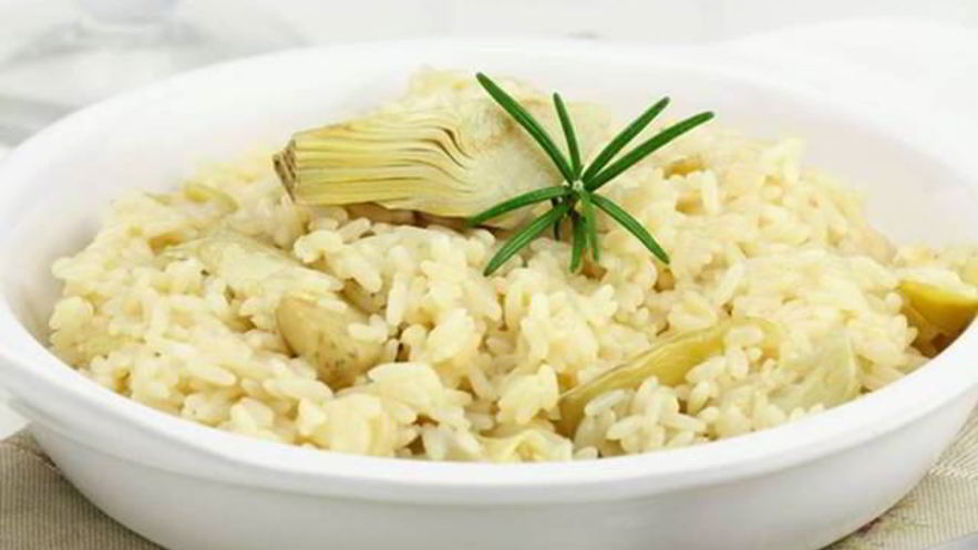 Рецепт ризотто с артишоками и оливками