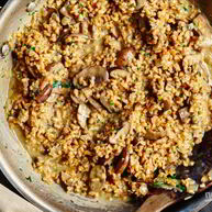 Рецепт Ризотто с белым вином и пармезаном