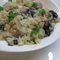 Рецепт Ризотто с грибами и курицей