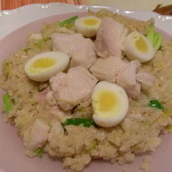 Рецепт Ризотто с копченой рыбой