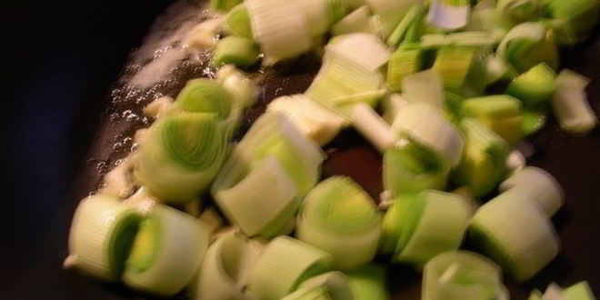 Рецепт ризотто с копченой рыбой