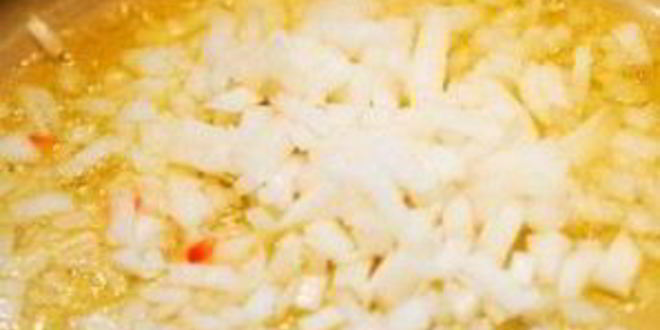 Рецепт ризотто с красным перцем