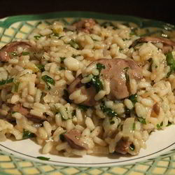 Рецепт Ризотто с куриной печенкой