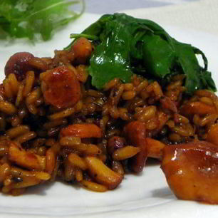 Рецепт Ризотто с лисичками