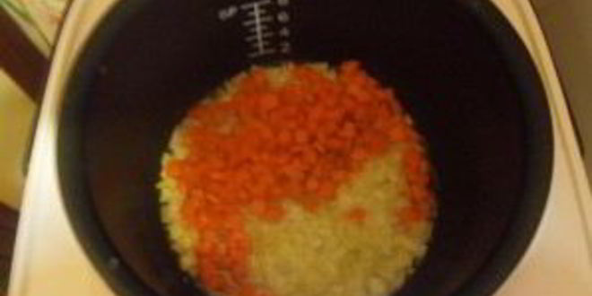 Рецепт ризотто с морепродуктами в мультиварке