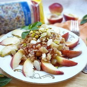 Рецепт Ризотто с нектаринами