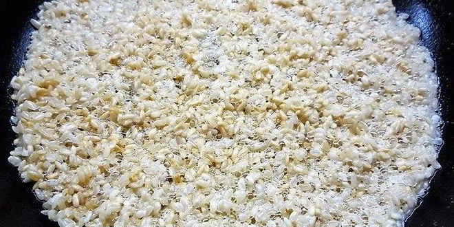 Рецепт ризотто с нектаринами