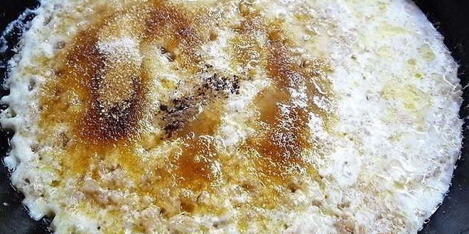 Рецепт ризотто с нектаринами