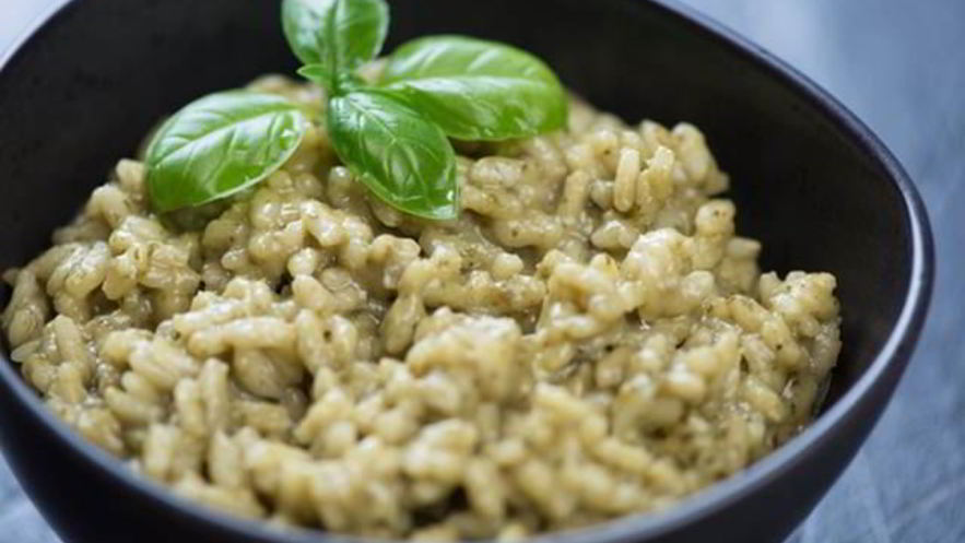 Рецепт ризотто с рикоттой и шпинатом