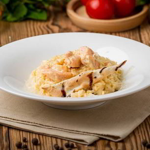 Рецепт Ризотто с семгой