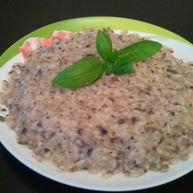 Рецепт Ризотто с шампиньонами и сыром дор-блю