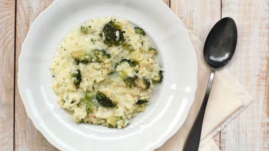 Рецепт ризотто с сыром бри