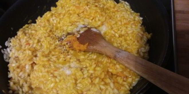 Рецепт тыквенного ризотто