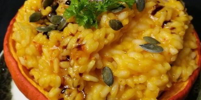 Рецепт тыквенного ризотто