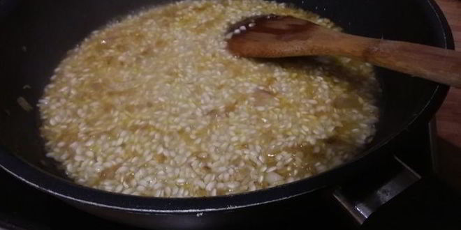 Рецепт тыквенного ризотто