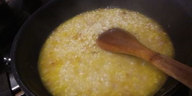 Рецепт тыквенного ризотто