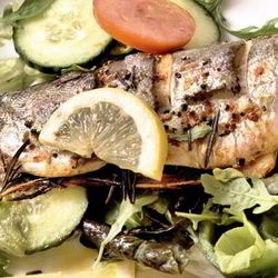 Рецепт Форели, запеченной с укропом и лимоном