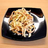 Рецепт Кальмаров, жареных с луком