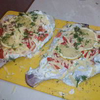 Рецепт Камбалы в духовке