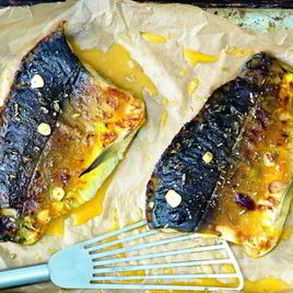 Рецепт Карпа, запеченного в духовке